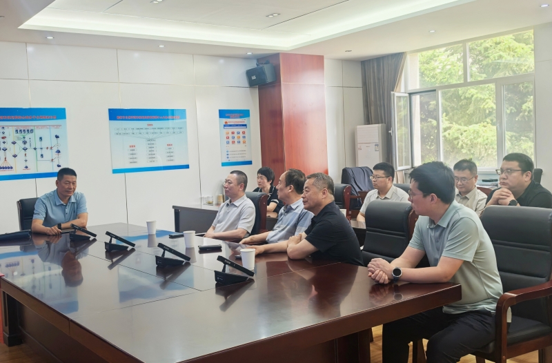 陜西地礦集團外部董事一行深入陜北片區項目調研指導工作